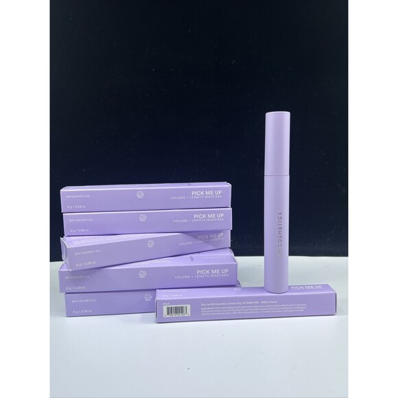 EM Cosmetics Pick Me Up Volumizing + Lengthening Mascara Black 0.28 oz New - Picture 5 of 12